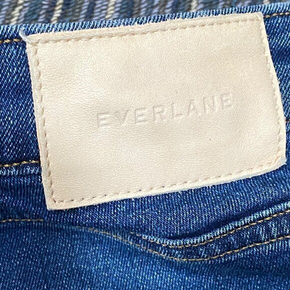 Everlane The Curvy High Rise Skinny Jean Denim Blue Size 30 - Picture 6 of 7